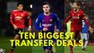 Ten biggest Premier League January transfer deals of 2018