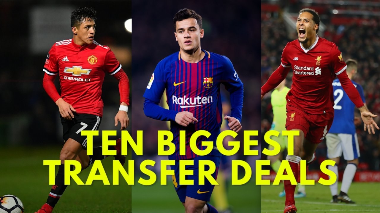 Ten biggest Premier League January transfer deals of 2018