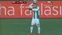 Adis Jahovic Goal - Konyaspor 2-2 Galatasaray 01.02.2018