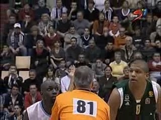 Euroleague Roanne - Panathinaïkos part 1 sur 6