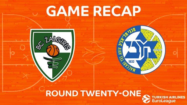 Highlights: Zalgiris Kaunas - Maccabi FOX Tel Aviv