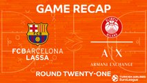 Highlights: FC Barcelona Lassa  - AX Armani Exchange Olimpia Milan