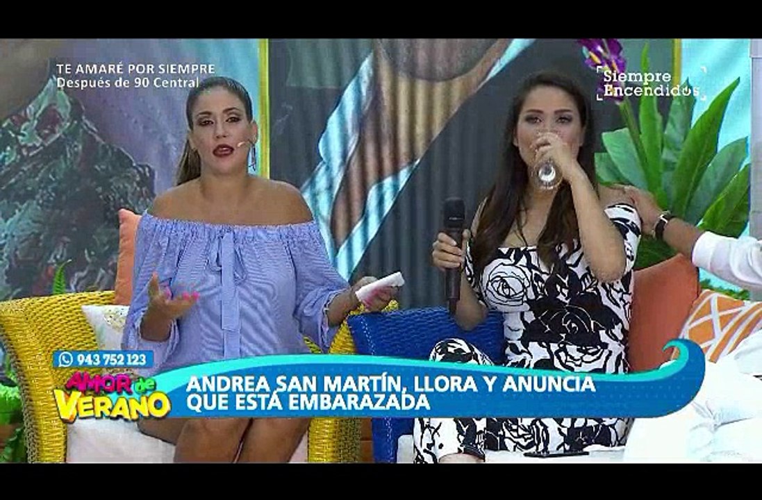 Andrea san martin anuncia que está embarazada