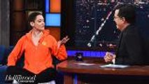Rose McGowan Discusses Harvey Weinstein Scandal on 'Late Show' | THR News