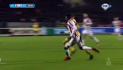Simon Gustafson  (Penalty) Goal HD - Willem II	0-1	Roda 01.02.2018
