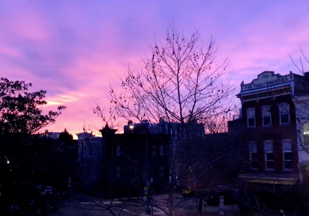 Timelapse Captures Stunning Sunrise Over DC Metro Area