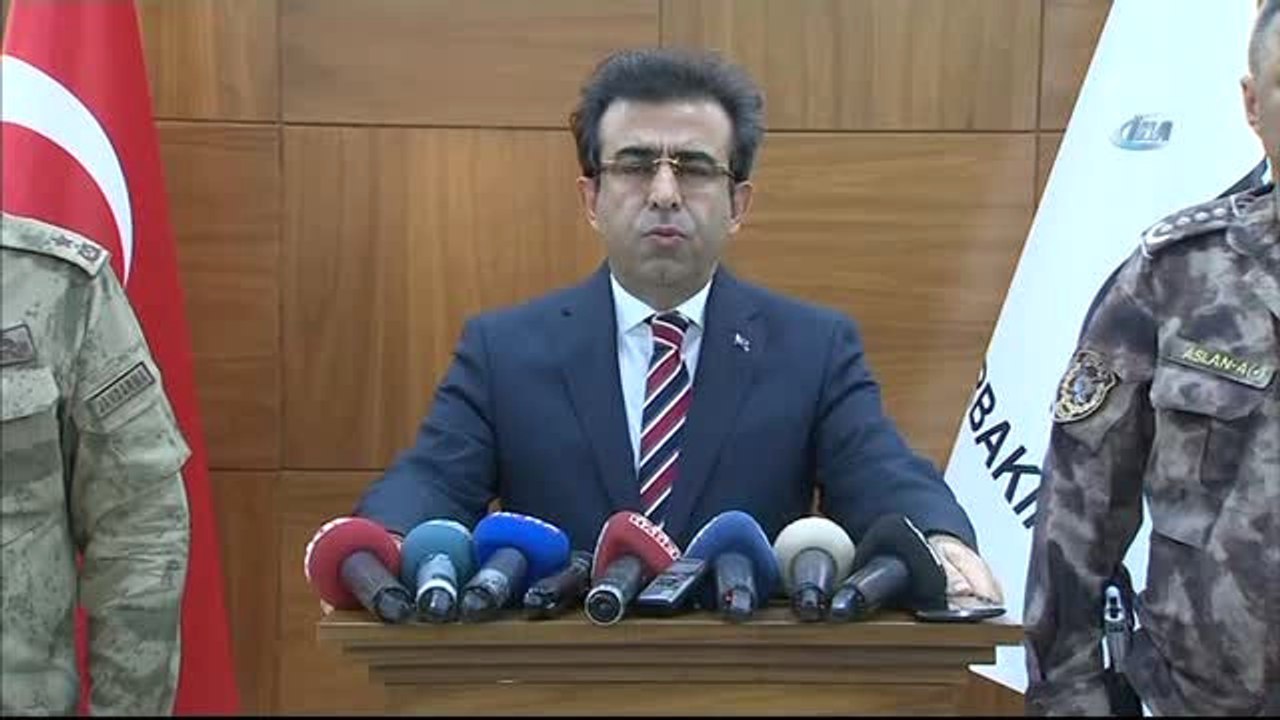 Diyarbakır Valisi Hasan Basri Güzeloğlu, "Lice'de 4 Terörist Etkisiz Hale Getirildi.