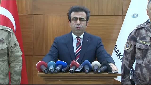Diyarbakır Valisi Hasan Basri Güzeloğlu, Lice'de 4 Terörist Etkisiz Hale Getirildi.