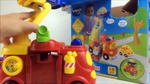 Camión de bomberos vtech video en español coches y camiones jugando con juguetes juego infantil