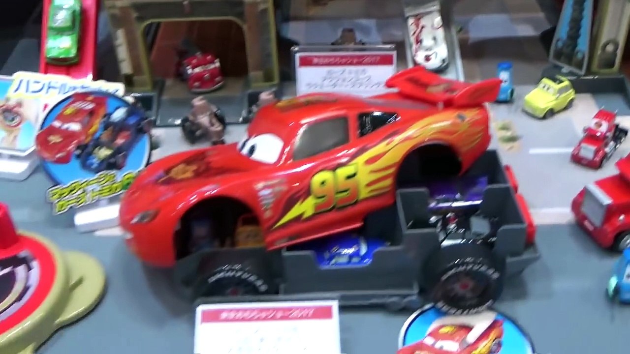 東京おもちゃショーで カーズ／クロスロード (カーズ３)のオモチャを見てきた！ 【Disney Pixar Cars 3】