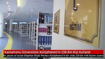 Kastamonu Üniversitesi Kütüphanesi'ni 238 Bin Kişi Kullandı