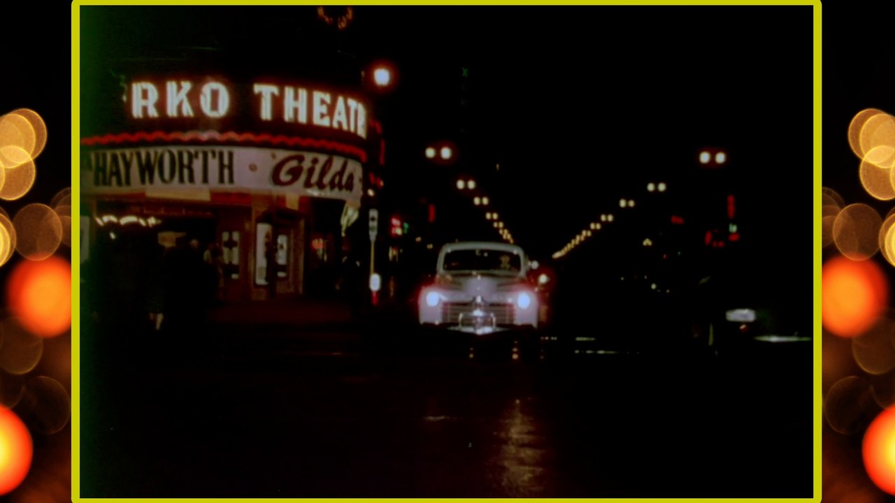 Los Angeles, 1947: Drive Through Bunker Hill & Downtown at Night (Jazz by Kevin MacLeod)