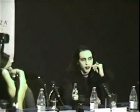 Marilyn Manson Antichrist Superstar Press Conference (1997)