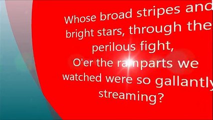 US National Anthem lyrics