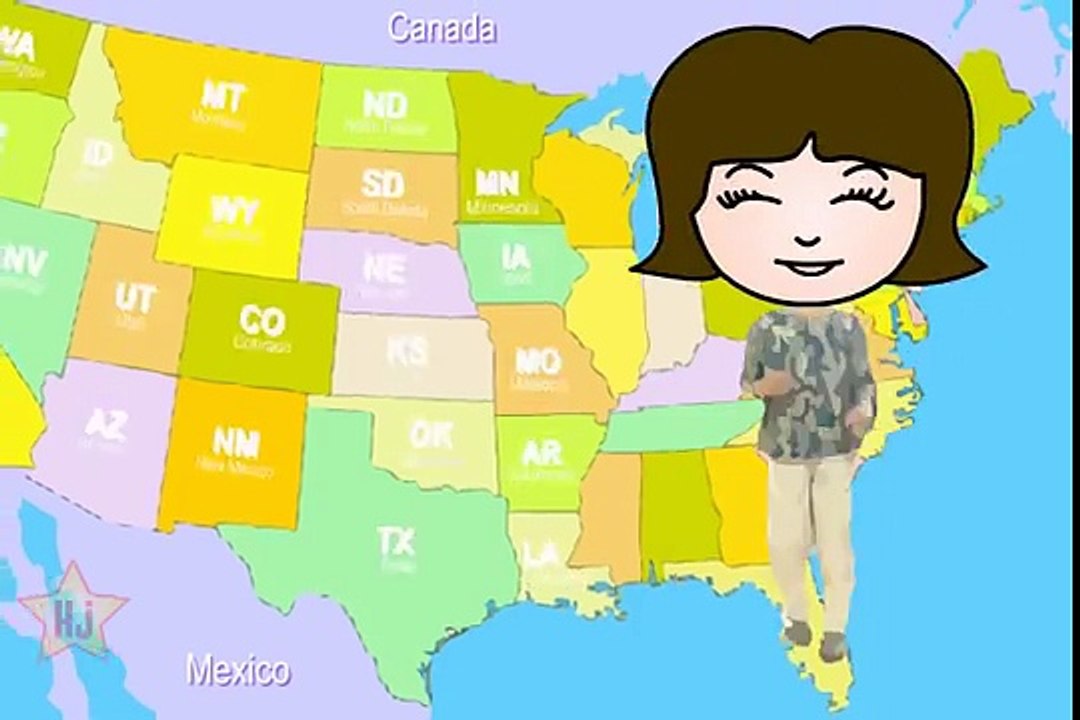 The 50 States Song !!!
