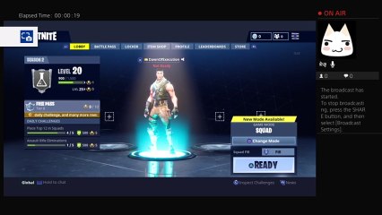 DawnOfExecution's Fortnite Gameplay giveaway at 50 viewers