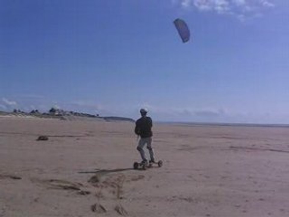 Cerf volant à roulettes