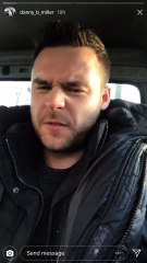Danny miller on he instagram on set of Emmerdale today 2018