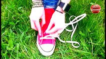 TOP 3 Ways To Lace Shoes - Video Tutorial of 3 Best Shoe Lacing Kinds