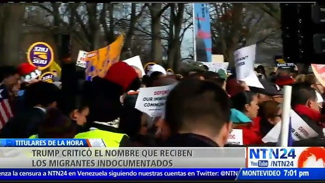 Alguna gente los llama 'soñadores'. No son soñadores, no caigan en esa trampa : Donald Trump sobre jóvenes indocumentados