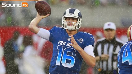 Pro Bowl 'Sound FX': AFC, NFC fight through the pouring rain