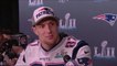 Rob Gronkowski's first full Super Bowl LII press conference