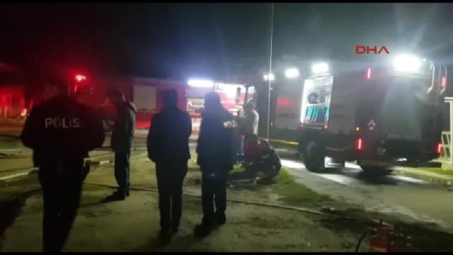 İzmir - Torbalı'da Ambalaj Fabrikası Yangını