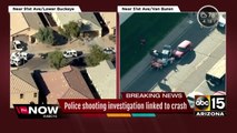Two people in custody after officer-involved shooting in Phoenix