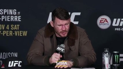 Скачать видео: UFC 217: Michael Bisping Post-Fight Press Conference - MMA Fighting