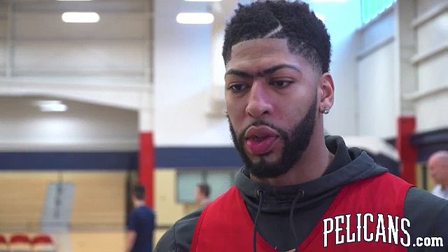 Pelicans Practice: Anthony Davis 01-02-18