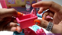 Bộ Đồ Chơi Chú Mèo Hello KittyVà Ngôi Nhà Xinh (Bí Đỏ) Hello Kitty Playhouse Toys Review