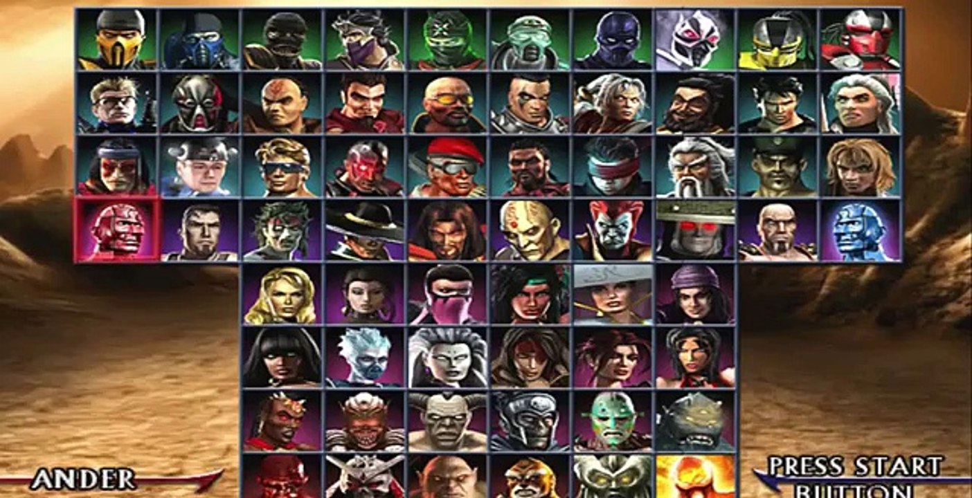 Mortal Kombat Armageddon- Created Character 5_ Arcade Playthrough on PCSX2 Emulator