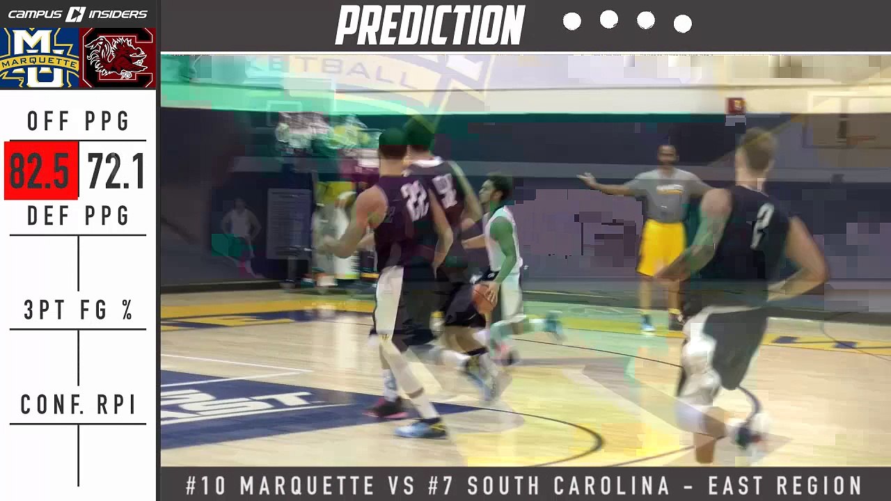 10 Marquette vs. 7 South Carolina Team Prediction | Who's Got Next?