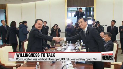 Communication lines with North Korea open, U.S. not close to military option: envoy