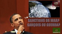 U.S. Vs Russia - Obama, The Thinker: Sanctions or War - Sanções ou Guerra contra a Rússia