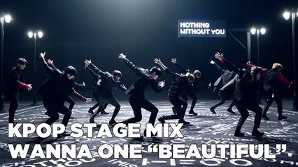 [K-pop Stage Mix] Wanna One (워너원) - Beautiful (교차 편집)