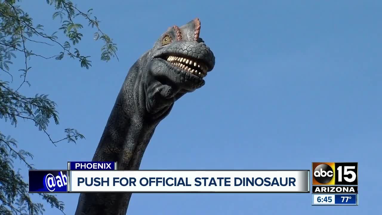 Arizona could get an official state dinosaur thanks to child's letter