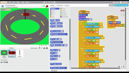 Scratch Tutorial: How to create an awesome Racing Game!