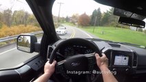 Driving the 2017 Ford F150 5.0 V8! POV | AutoVlog