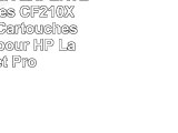 Pack 2 TONER EXPERTE Compatibles CF210X  131X Noir Cartouches de Toner pour HP LaserJet