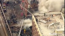 New York building collapse: large explosion at block in Harlem