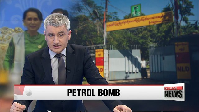 Petrol bomb thrown at Myanmar leader Aung San Suu Kyi’s Yangon home: govt