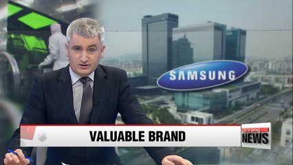 Samsung's brand value up 2 notches at 4th in the world
