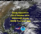 GOES-13 Sandy Superstorm