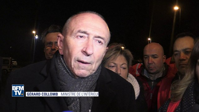 Un degré de violence jamais connu , estime Collomb à Calais après les affrontements entre migrants