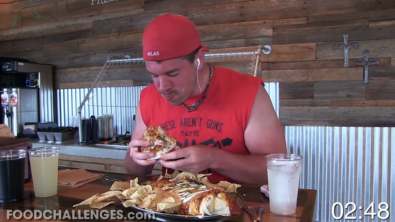 HUGE 6LB CHICKEN BURRITO CHALLENGE!!