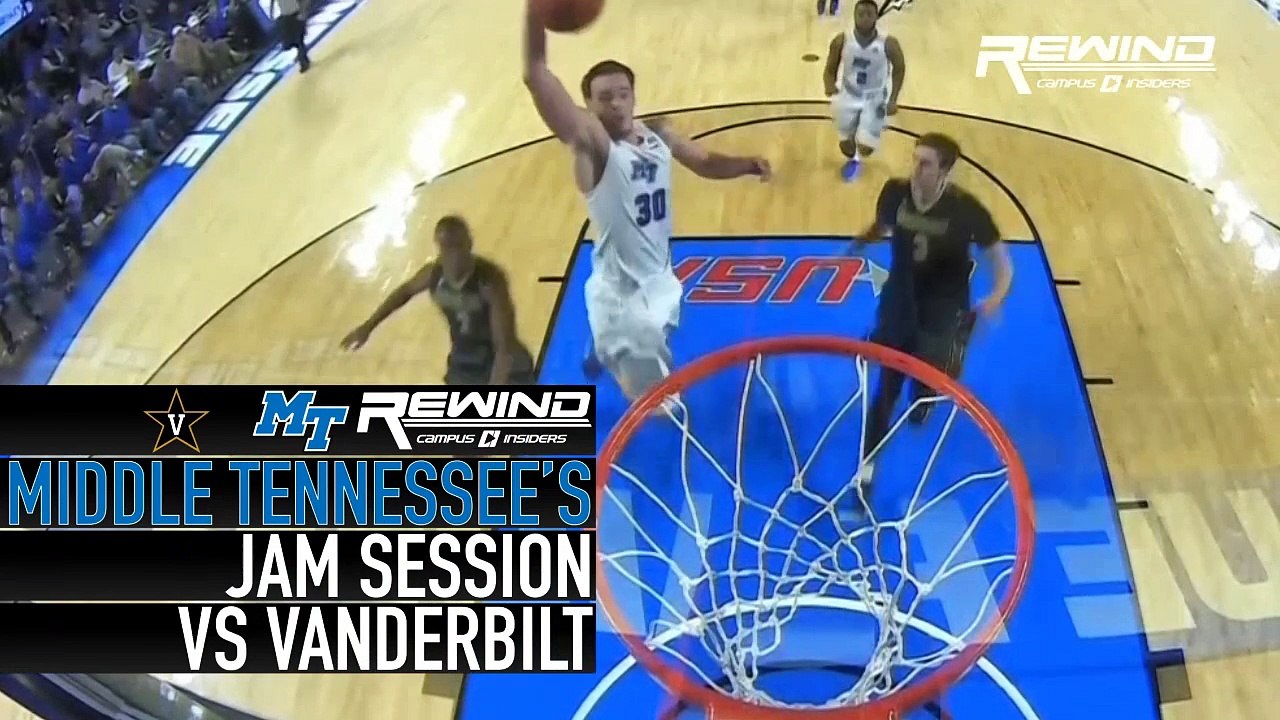 MTSU Holds Jam Session Off Vanderbilt Turnovers