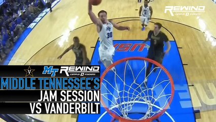 MTSU Holds Jam Session Off Vanderbilt Turnovers