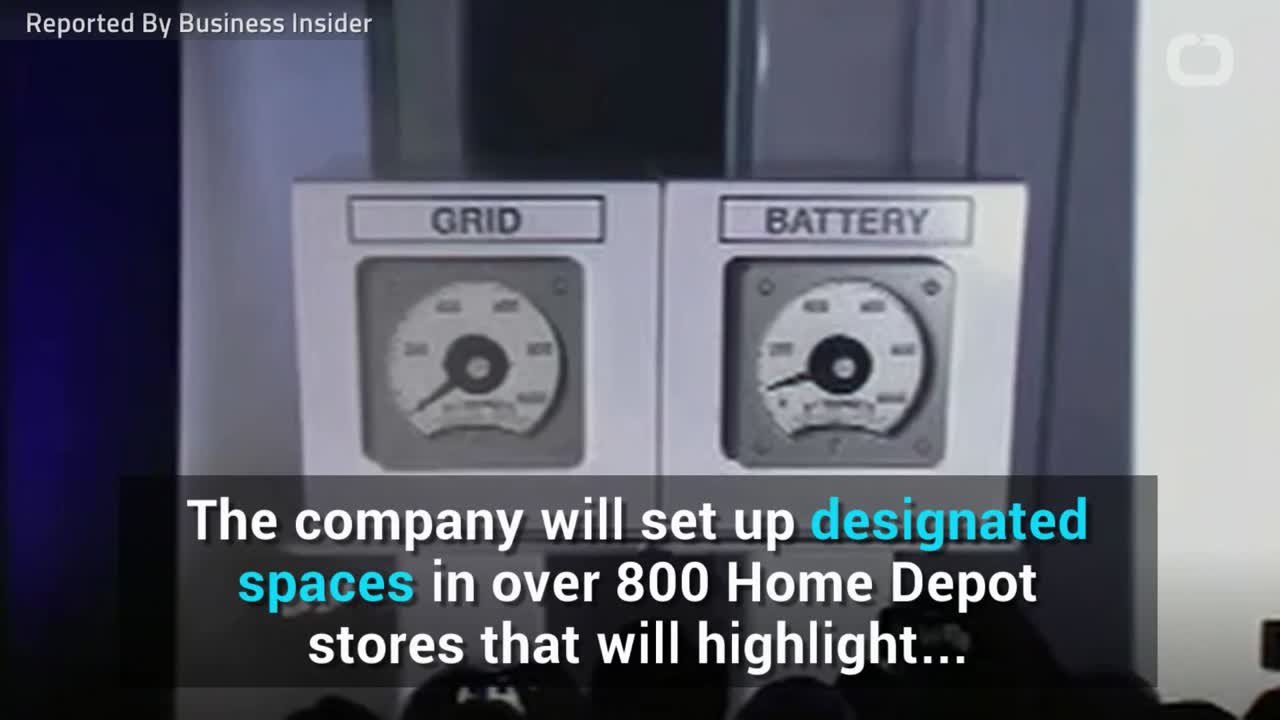 Tesla just made a big change to how it sells its at-home batteries — and it could be great for business (TSLA, HD)