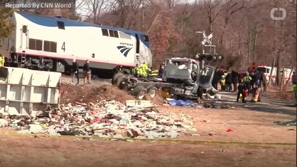 Congress Train Crash Investigation Focusing On Truck Driver's Actions